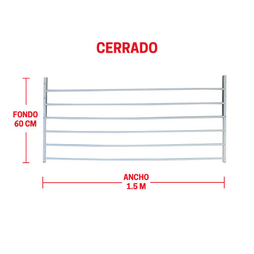 TENDEDERO ABATIBLE 150 cm | MULTYRACKS - PERÚ
