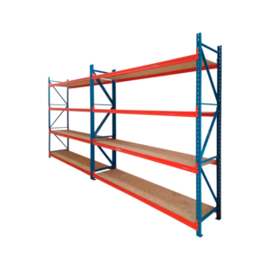 MINI RACK DE ALMACÉN DOBLE - 4 NIVELES