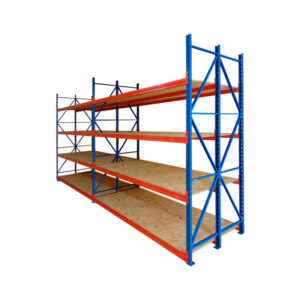 MINI RACK DE ALMACÉN DOBLE COMPLEX - 4 NIVELES